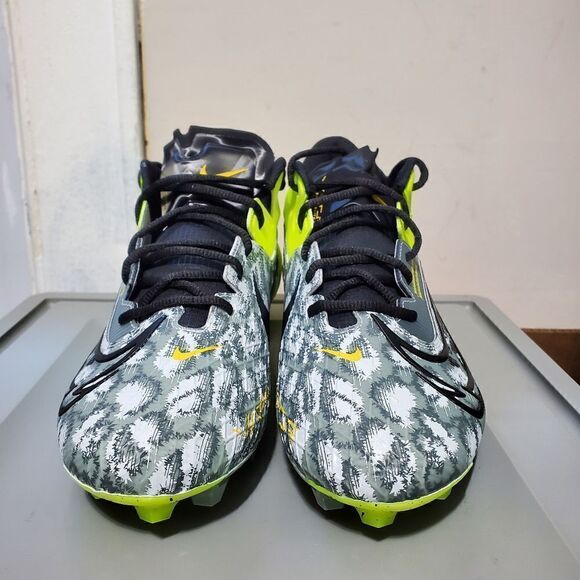 Nike Vapor Edge Elite 360 2 Men Sz 11.5 Volt Black Football Cleats FB3347-703 - Picture 2 of 8